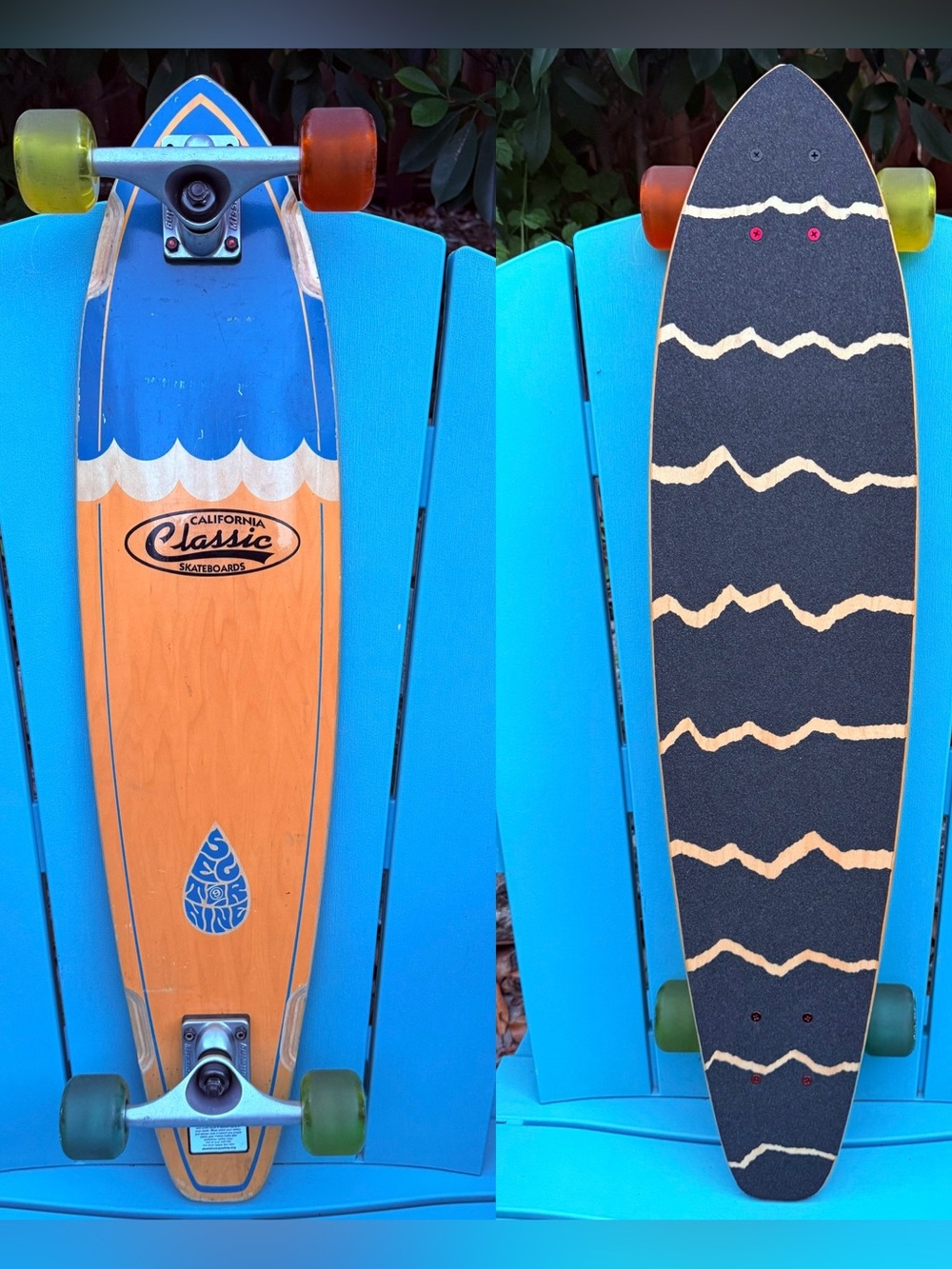 Sector 9 Skateboards Custom Complete Longboard Skateboard 34.25” Gullwing Trucks